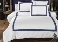 Постельное белье сатин delux First Choice - Belezza White (Turkey), евро